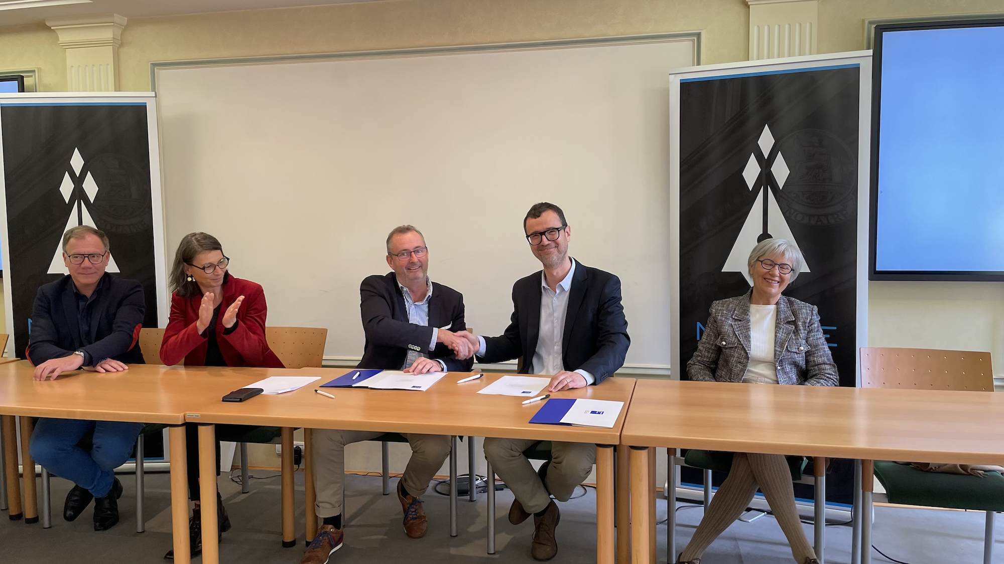 Fondation Notaire & Breton signature de la convention mai 2022