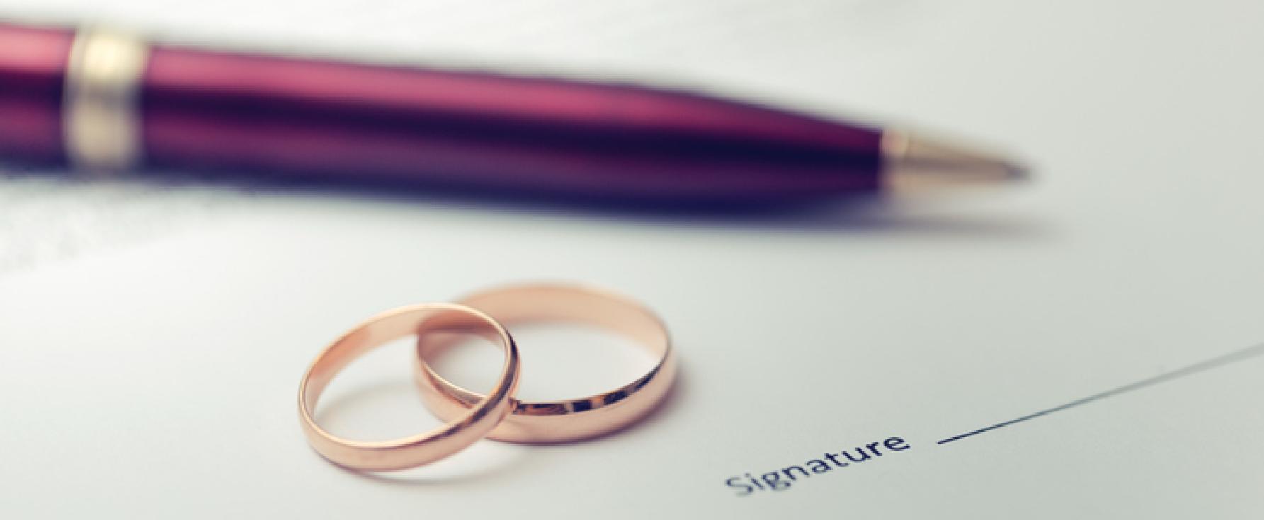 contrat régime matrimonial