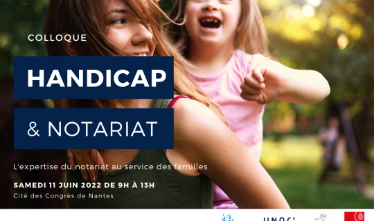Colloque Handicap notariat