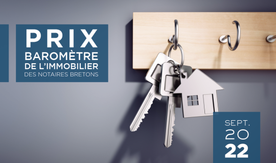 Baromètre immobilier septembre 2022