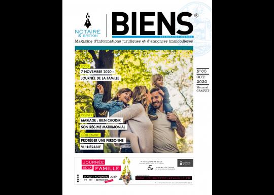 Magazine BIENS des notaires bretons - Novembre 2020