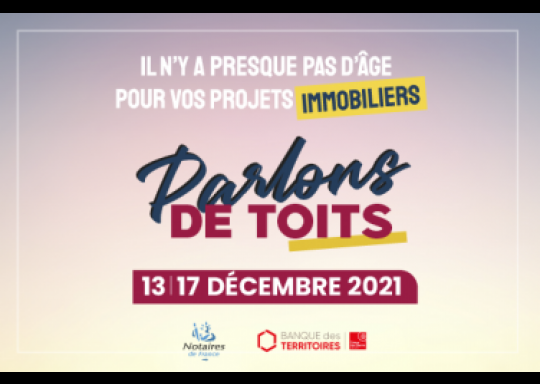 Semaine de l'immobilier - décembre 2021