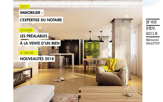 Magazine BIENS Février 2018 _ notaires bretons